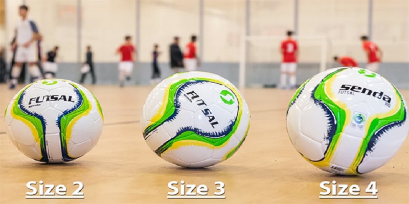 Size bóng trong Futsal